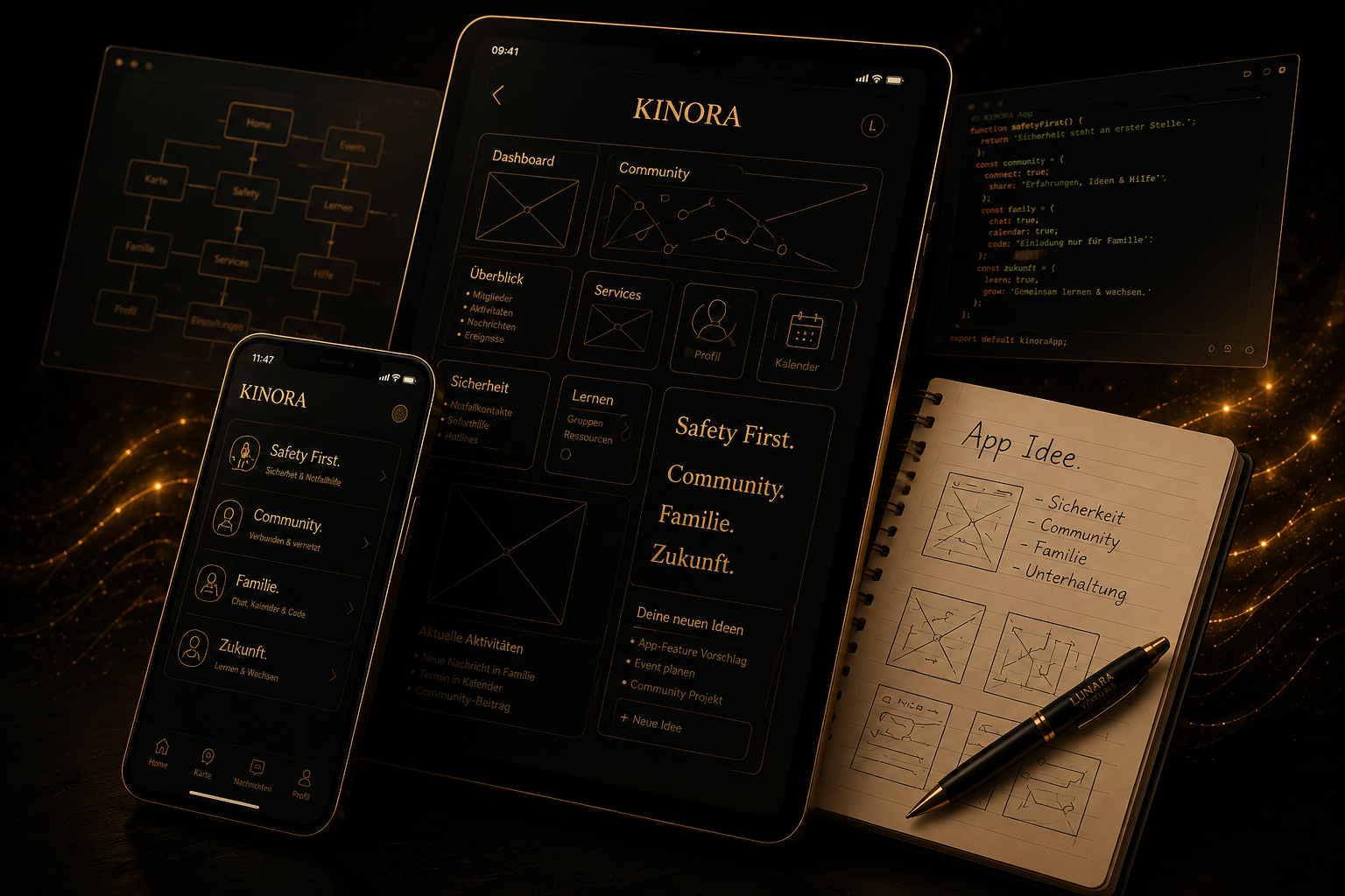 Apps und digitale Projekte von Lunara Ventures
