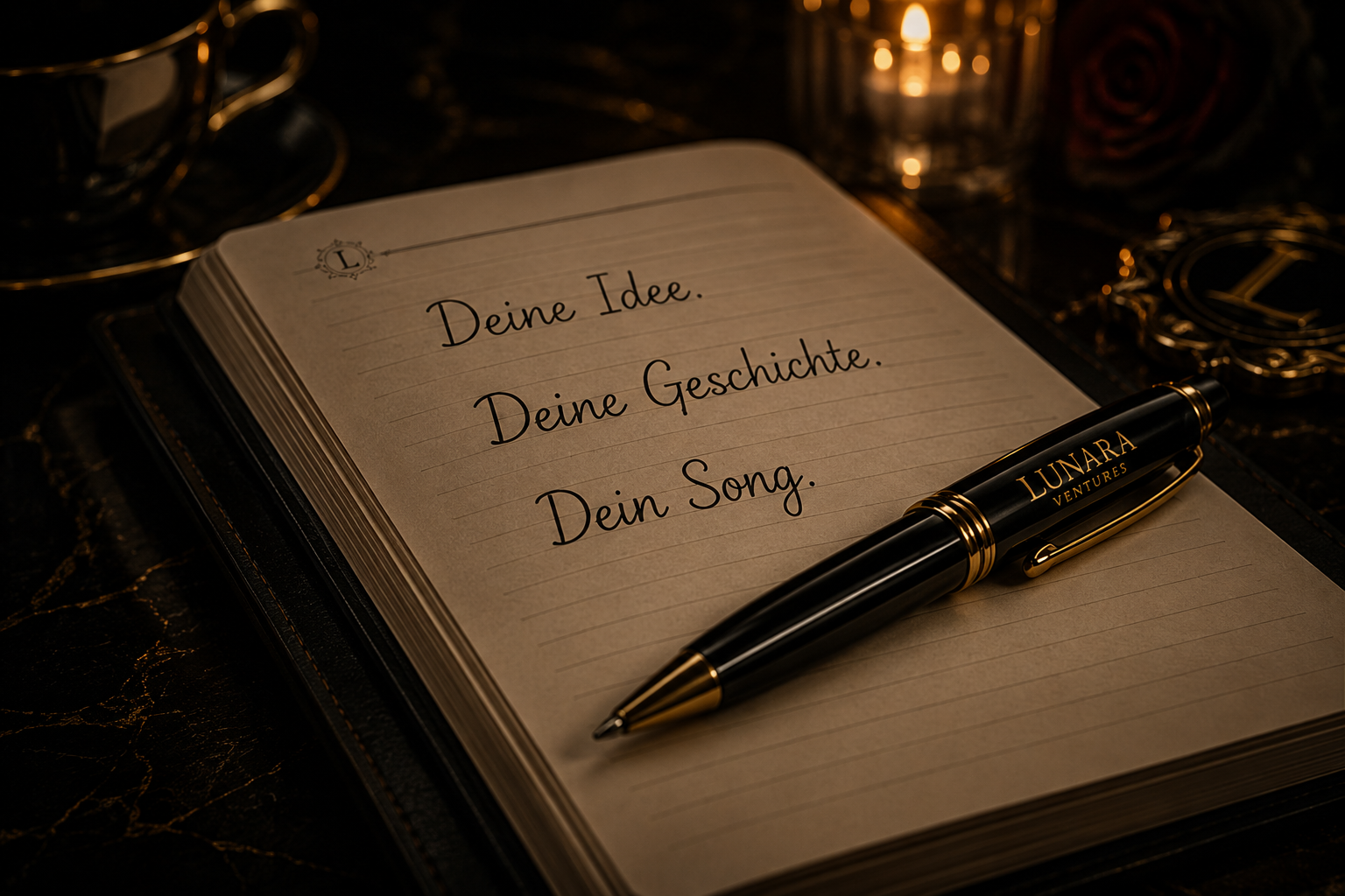 Deine Idee. Deine Geschichte. Dein Song.